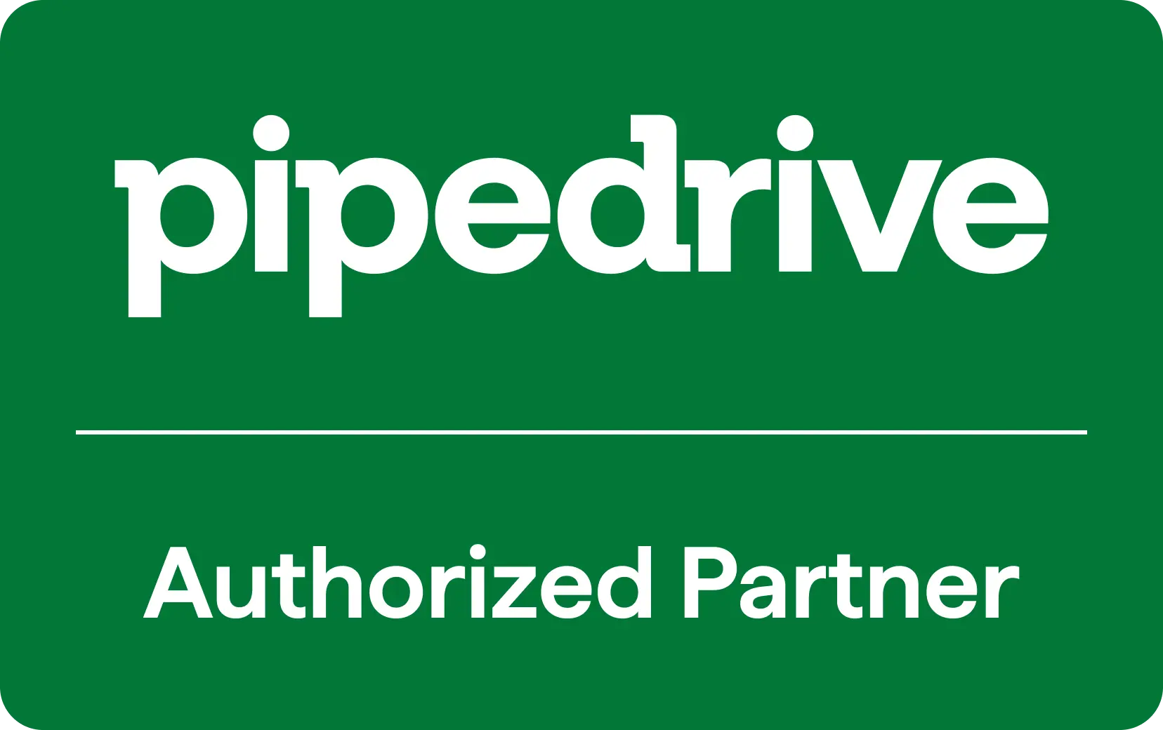 Pipedrive Authorized Partner Badge